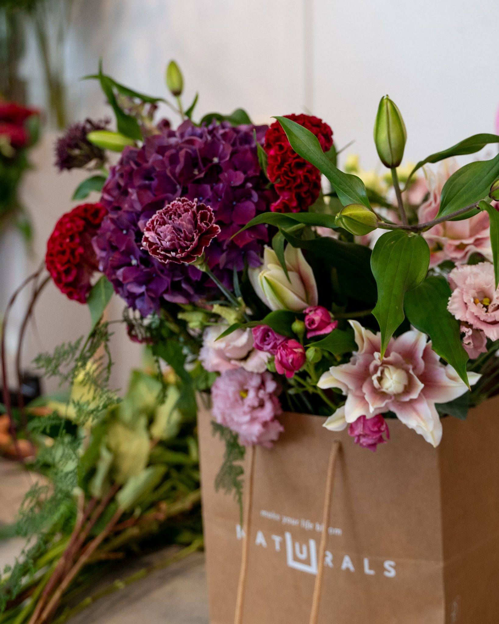 Bruidsboeket - Naturals Bloemist Rotterdam foto 3